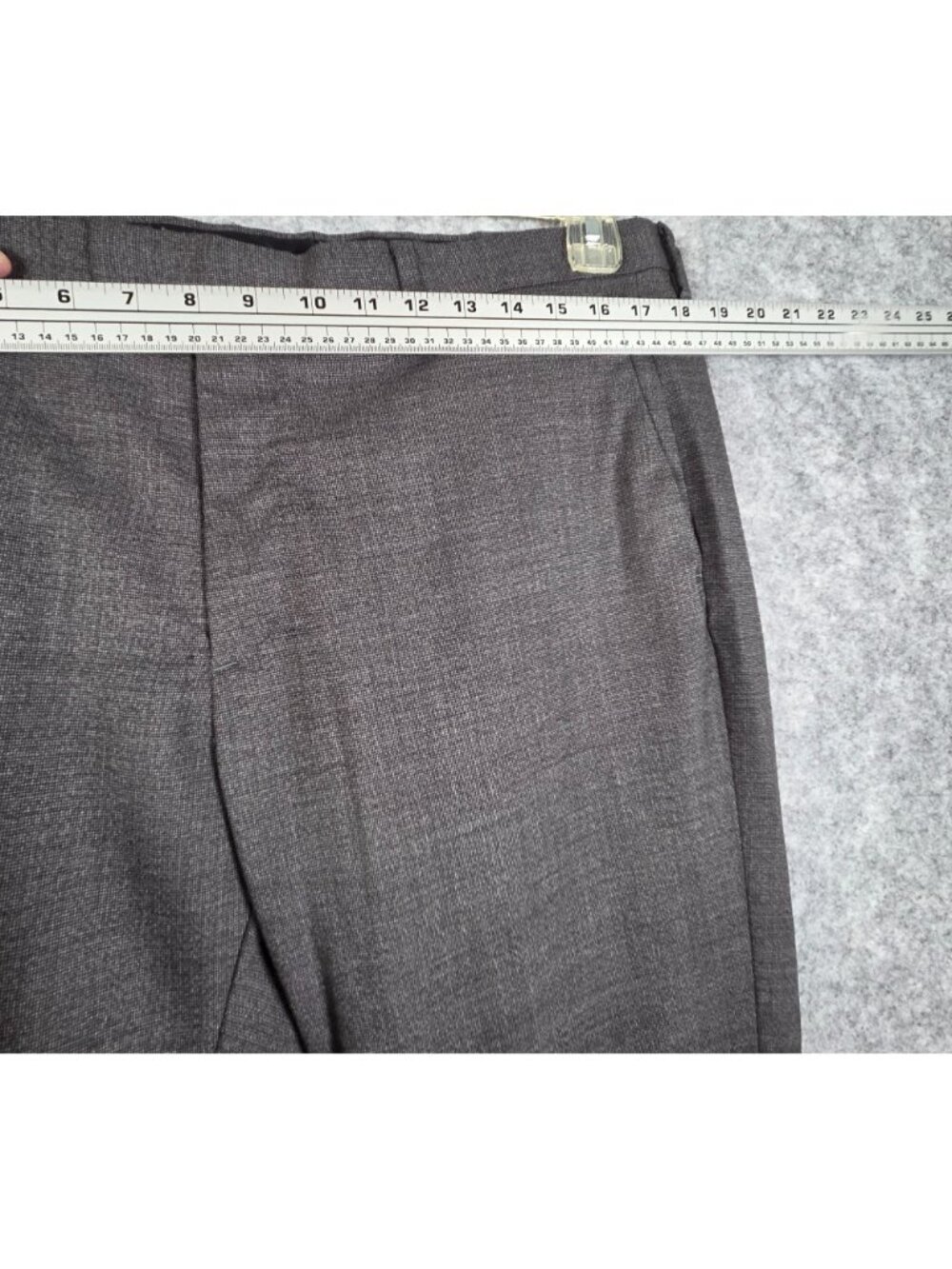Banana Republic Men’s Modern Slim Fit Dress Pants Gray 36x32 Office Preppy Caree - Picture 3 of 11